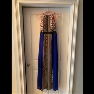 Fab’rik pattern maxi dress size Small